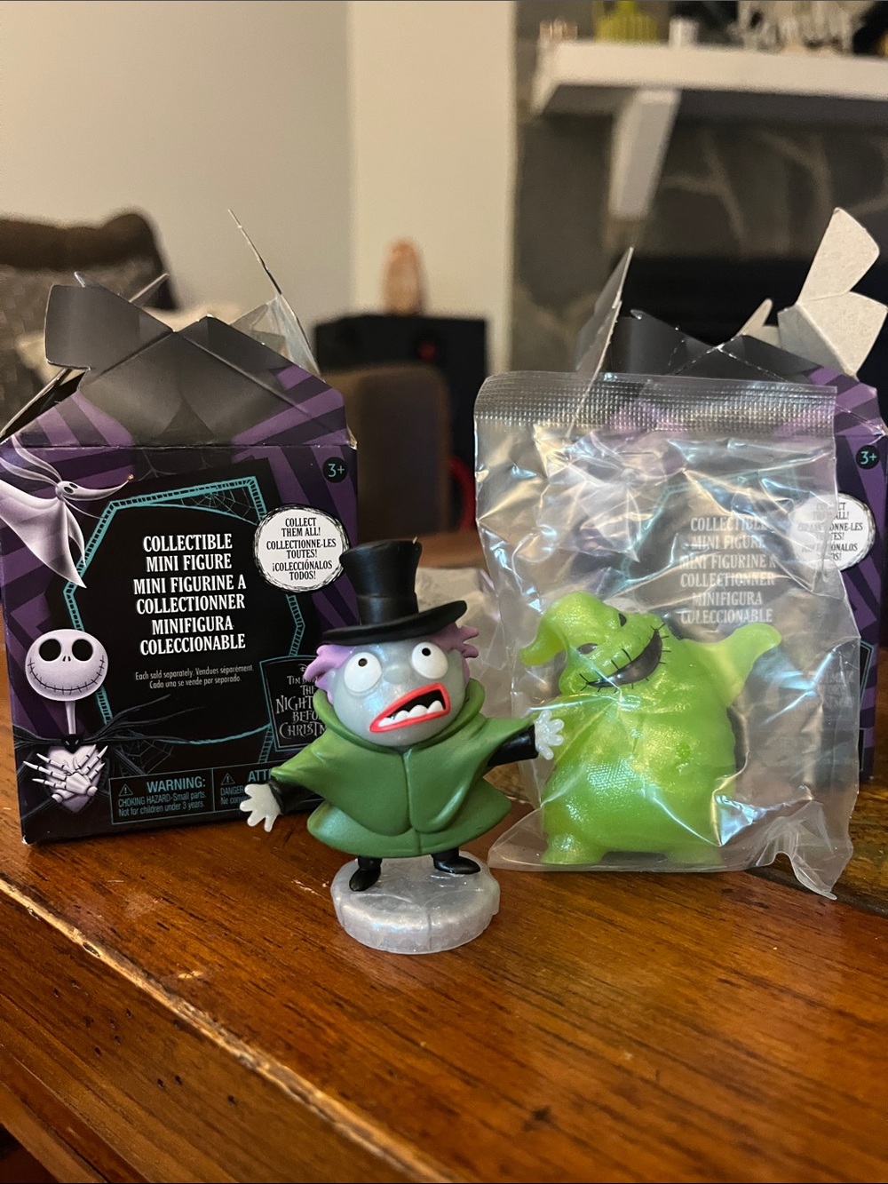 The Nightmare Before Christmas  Collectible OPEN blind box Mini Figures (2)